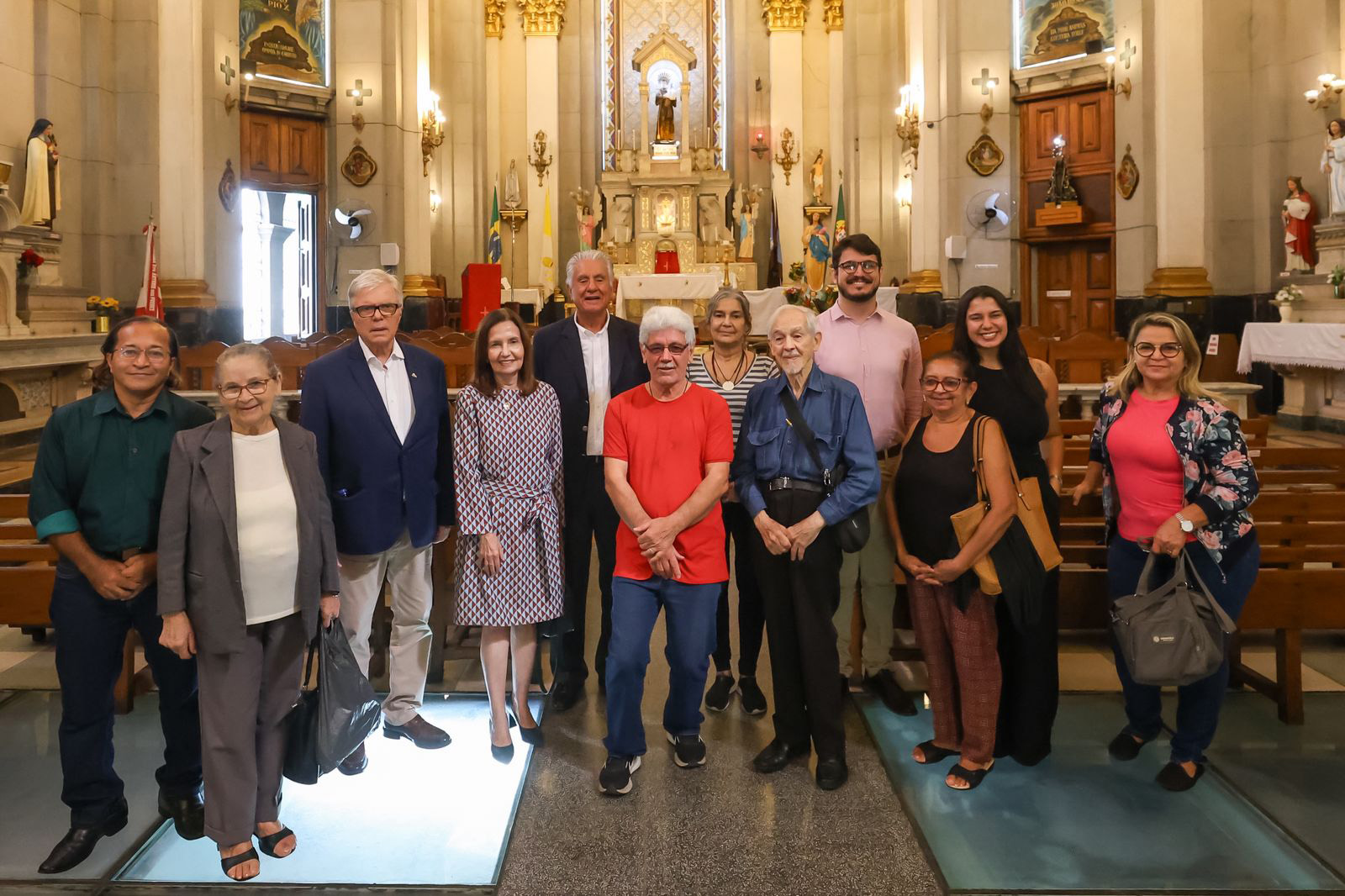 Caixa de Socorros D. Pedro V celebra 163 anos com missa na Paróquia de Santo Antônio dos Pobres